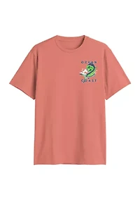 Short Sleeve Side Eye Marlin Graphic T-Shirt