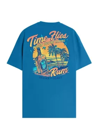 Time Flies Short Sleeve Graphic T-Shirt