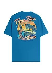 Time Flies Short Sleeve Graphic T-Shirt