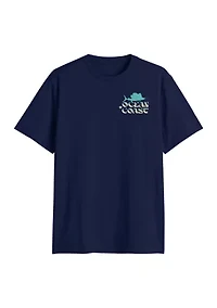 Short Sleeve Sailing Club Graphic T-Shirt