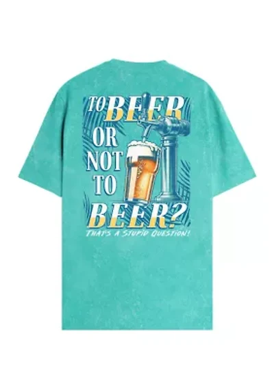 to Beer or Not Graphic T-Shirt