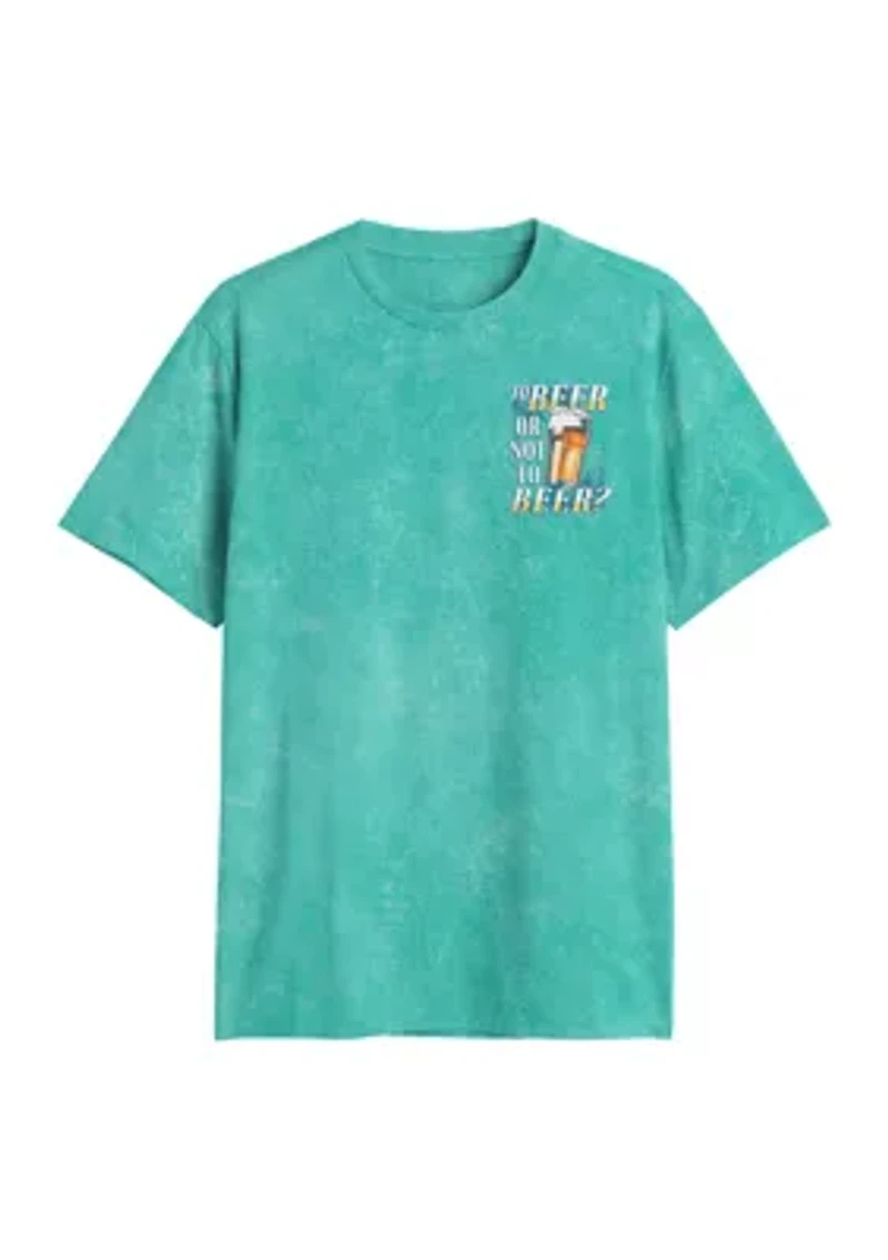 to Beer or Not Graphic T-Shirt