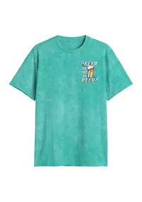 to Beer or Not Graphic T-Shirt