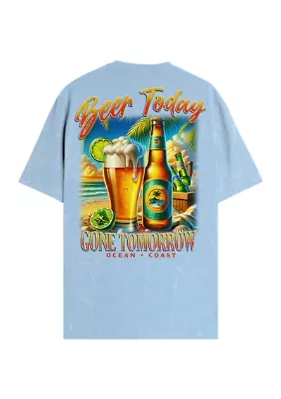 Beer Today Gone Tomorrow Graphic T-Shirt