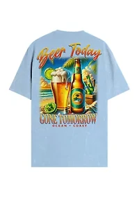 Beer Today Gone Tomorrow Graphic T-Shirt