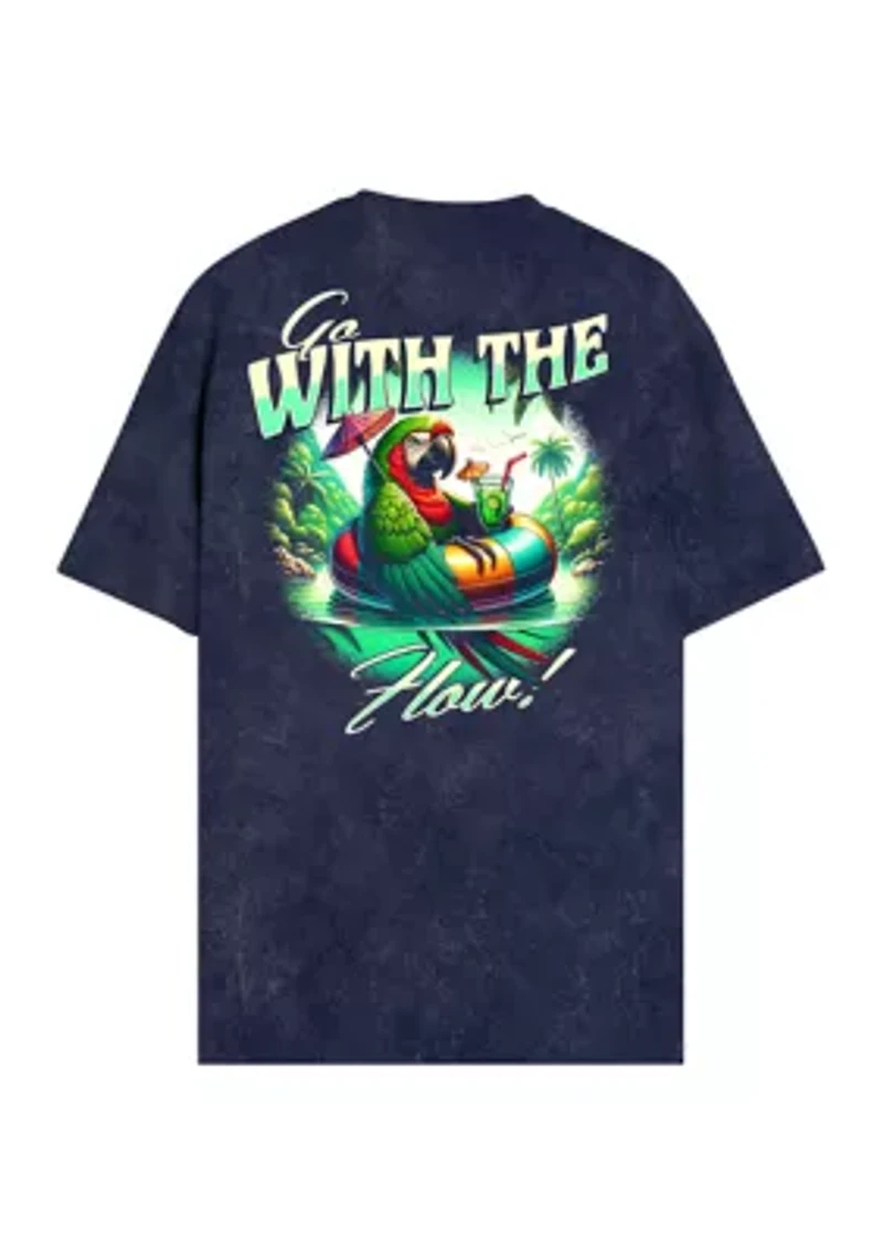 Go with the Flow Graphic T-Shirt