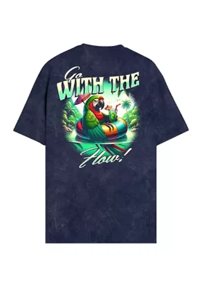 Go with the Flow Graphic T-Shirt