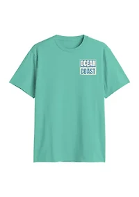 Short Sleeve Offshore Fishing Graphic T-Shirt