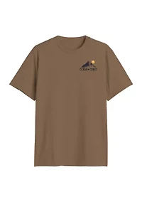 Short Sleeve Adventure Awaits Graphic T-Shirt