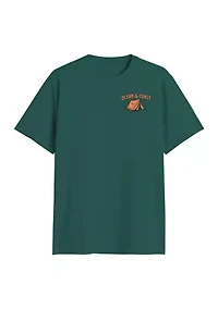 Short Sleeve Camping Graphic T-Shirt