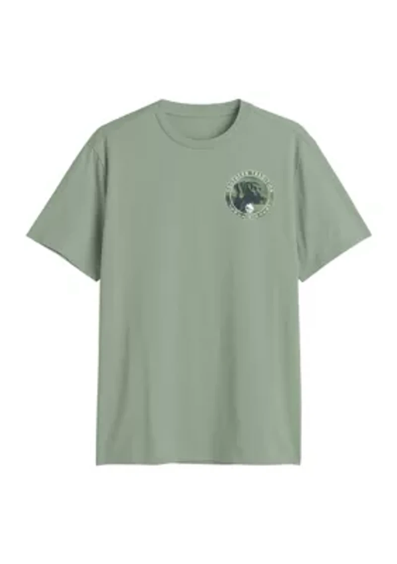 Short Sleeve Dog Flush Graphic T-Shirt