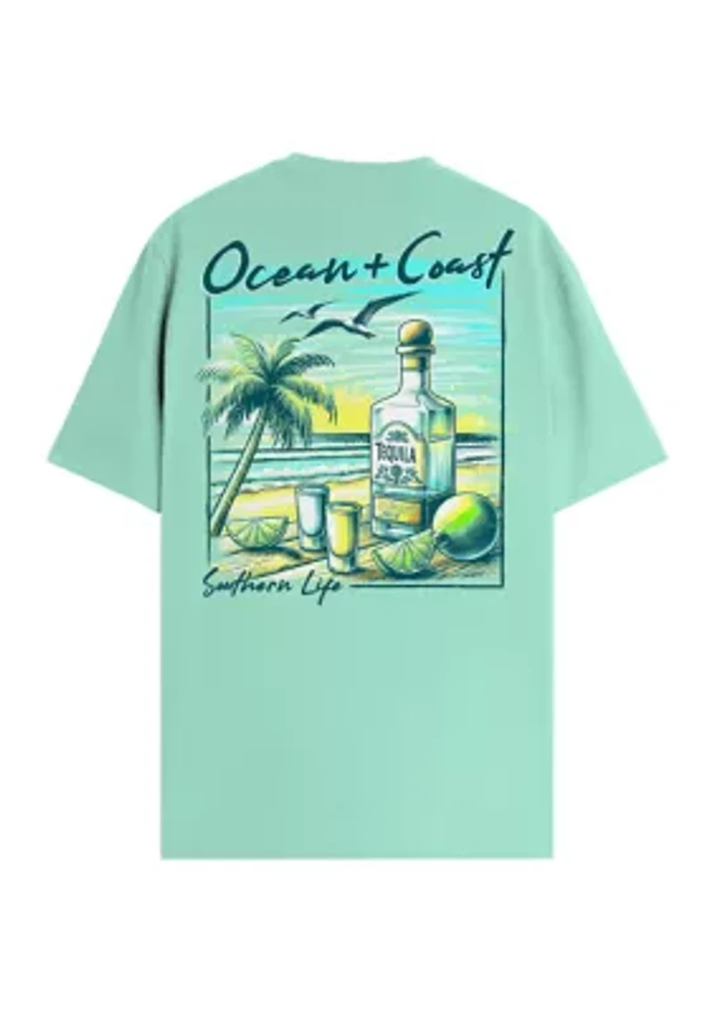 Short Sleeve Southern Life Graphic T-Shirt