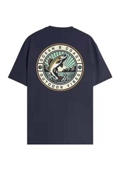Outdoor Vibes Short Sleeve Graphic T-Shirt