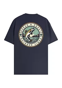 Outdoor Vibes Short Sleeve Graphic T-Shirt
