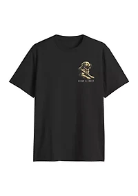 Short Sleeve Dog Southern Life Graphic T-Shirt