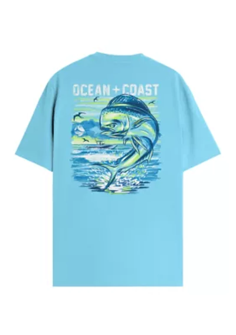 Jumping Fins Short Sleeve Graphic T-Shirt