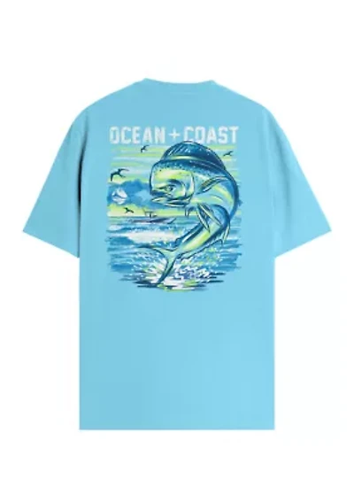 Jumping Fins Short Sleeve Graphic T-Shirt