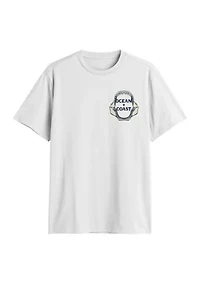 Short Sleeve Bottoms Up Graphic T-Shirt