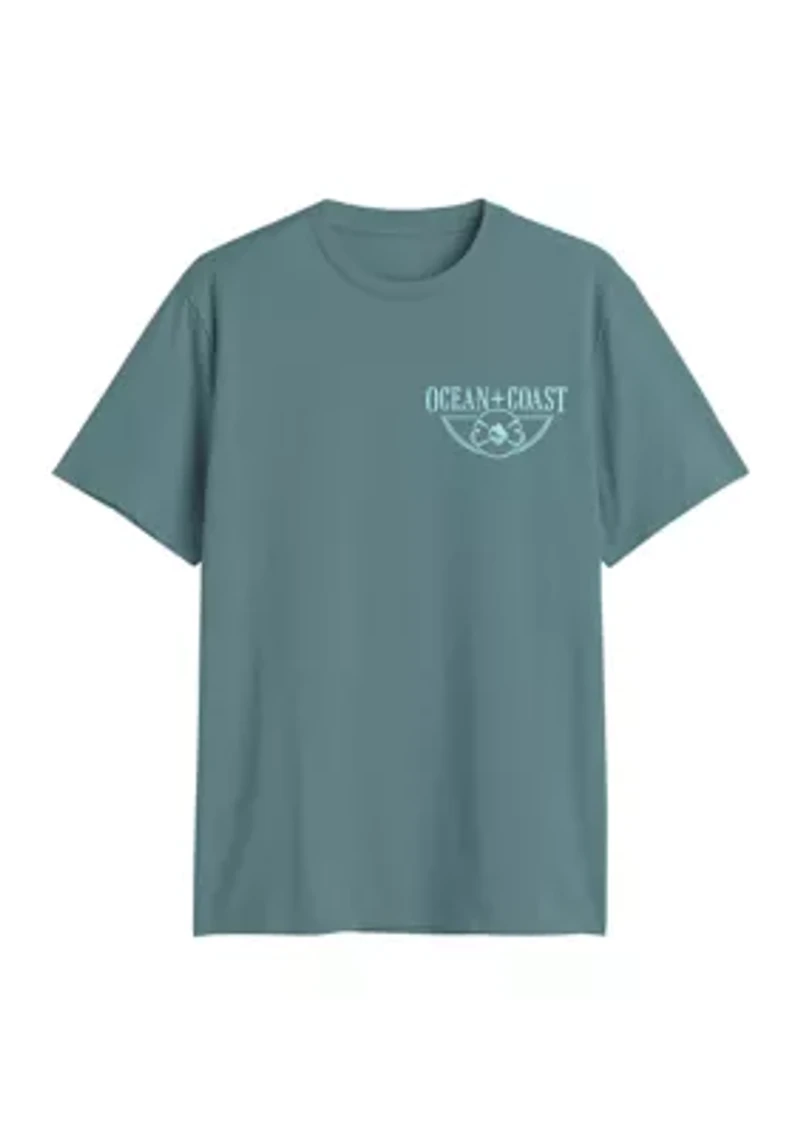 Short Sleeve Seas the Day Graphic T-Shirt