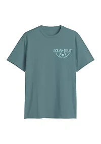 Short Sleeve Seas the Day Graphic T-Shirt