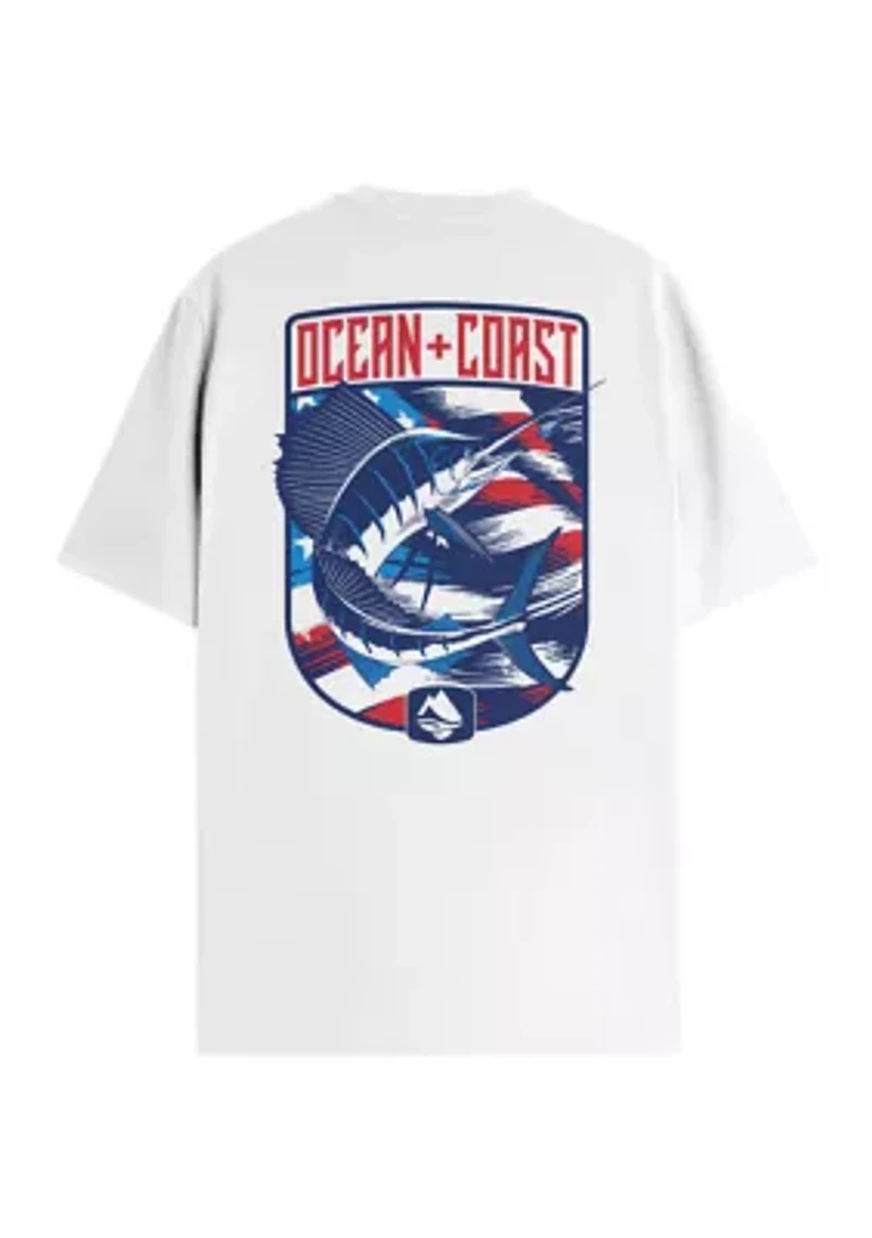 Americana Marlin Graphic T-Shirt