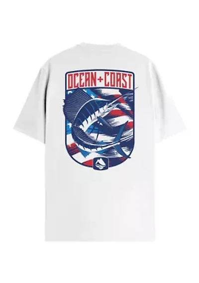 Americana Marlin Graphic T-Shirt