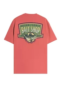 Short Sleeve Bait Shop Graphic T-Shirt