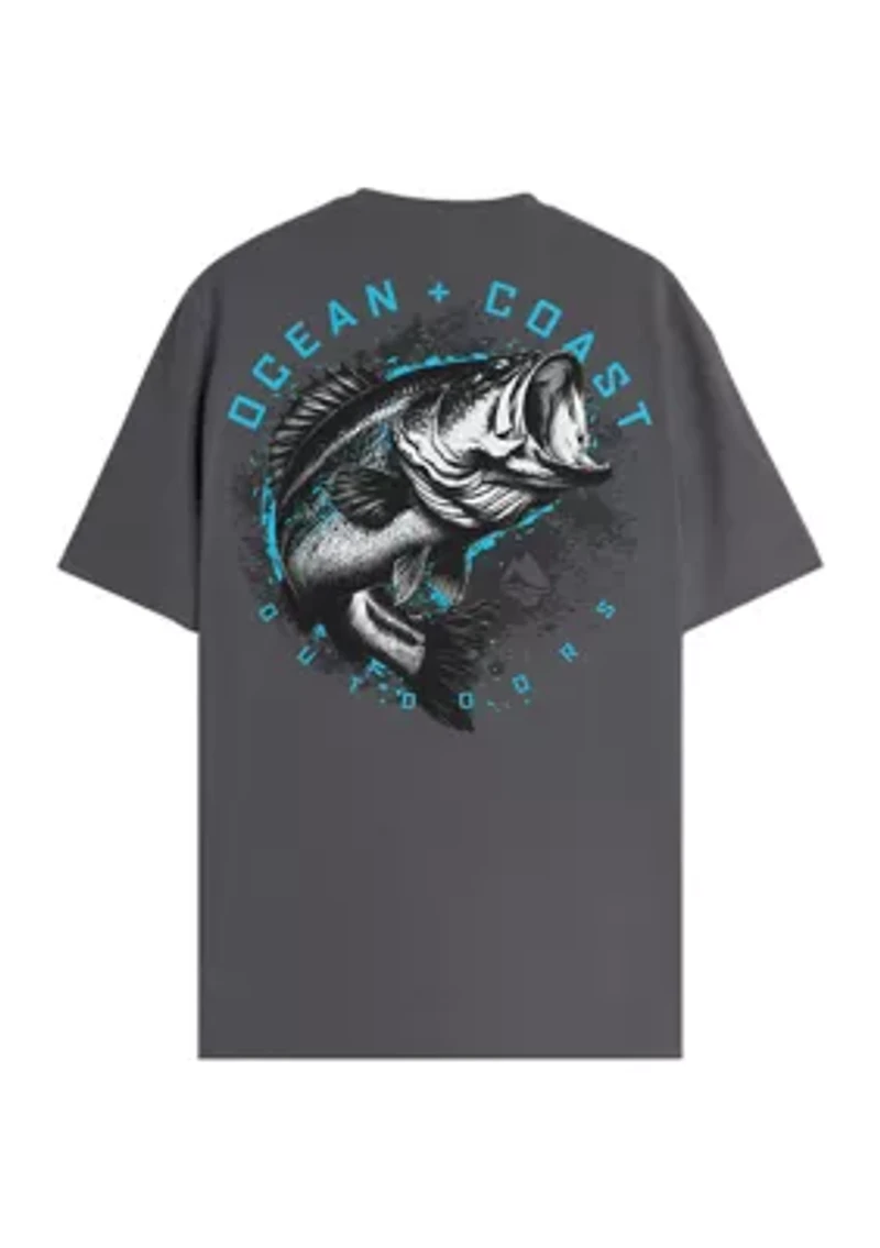 Short Sleeve Bass Graphic T-Shirt