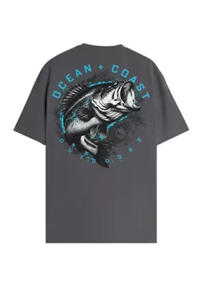 Short Sleeve Bass Graphic T-Shirt