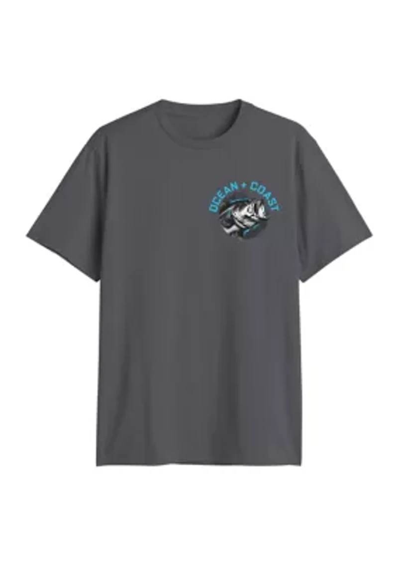 Short Sleeve Bass Graphic T-Shirt