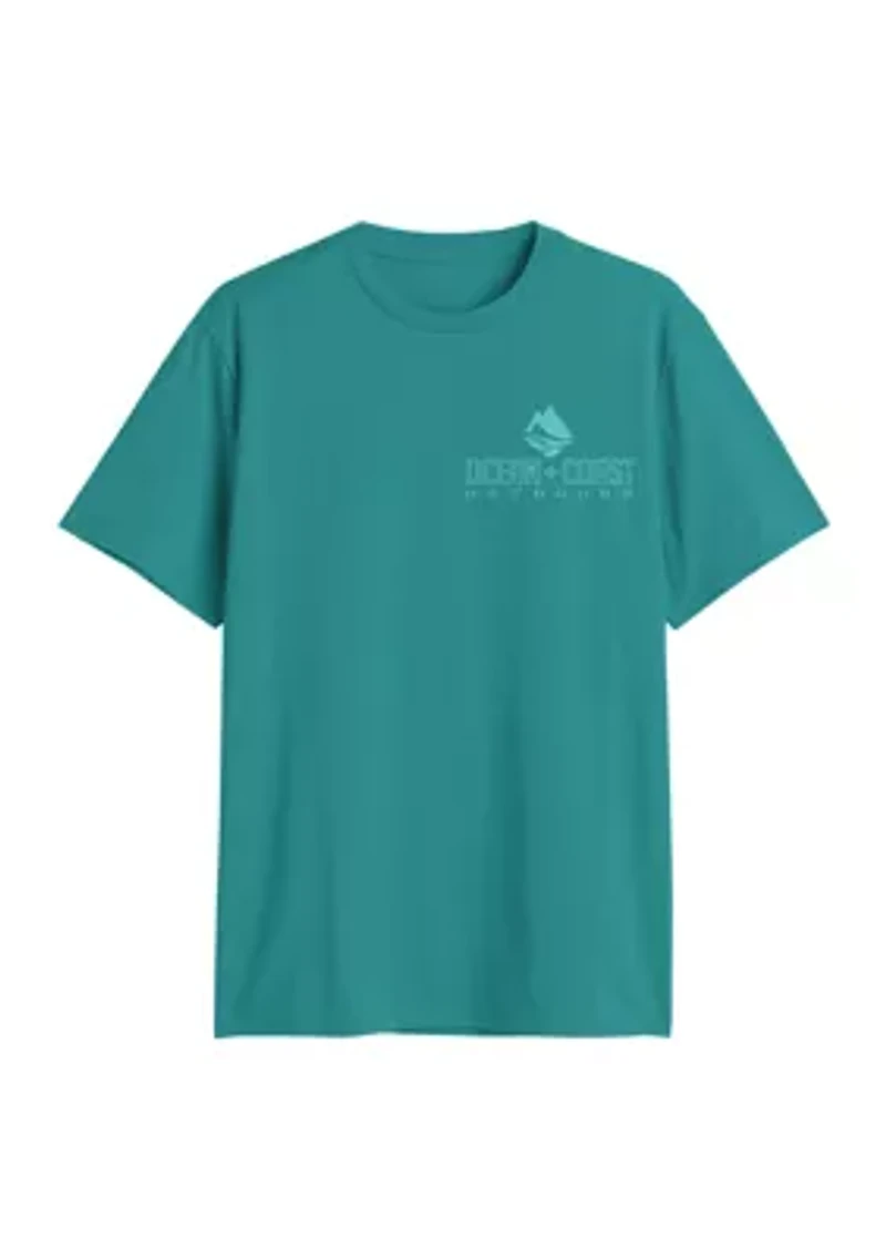 Short Sleeve Hunting Dog Graphic T-Shirt