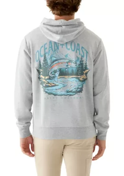 Men's Mountain Trout Graphic Hoodie