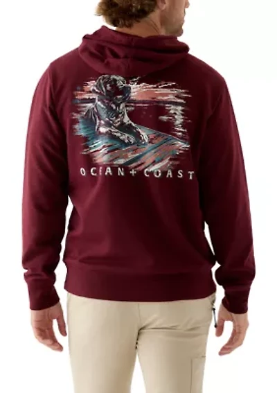 Men's Lake Life Dog Hoodie