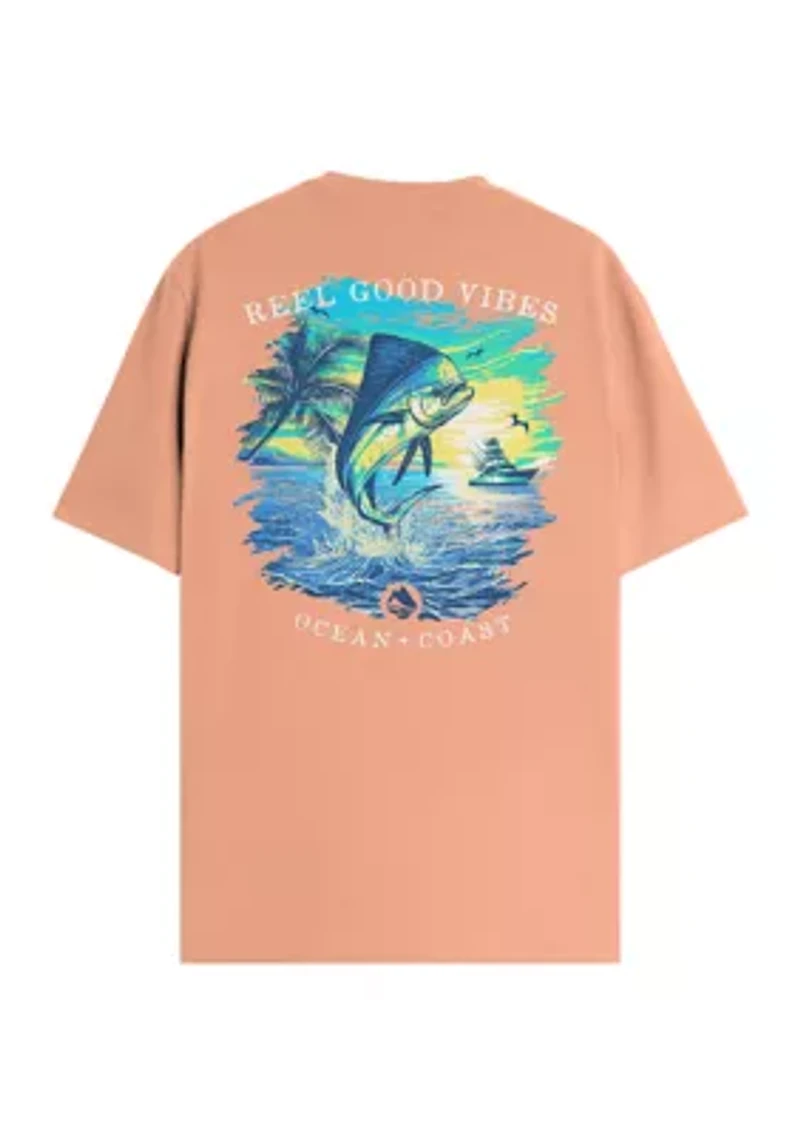 Reel Good Vibes Graphic T-Shirt