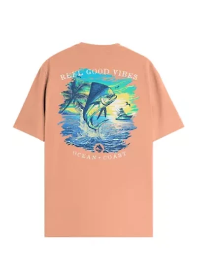 Reel Good Vibes Graphic T-Shirt