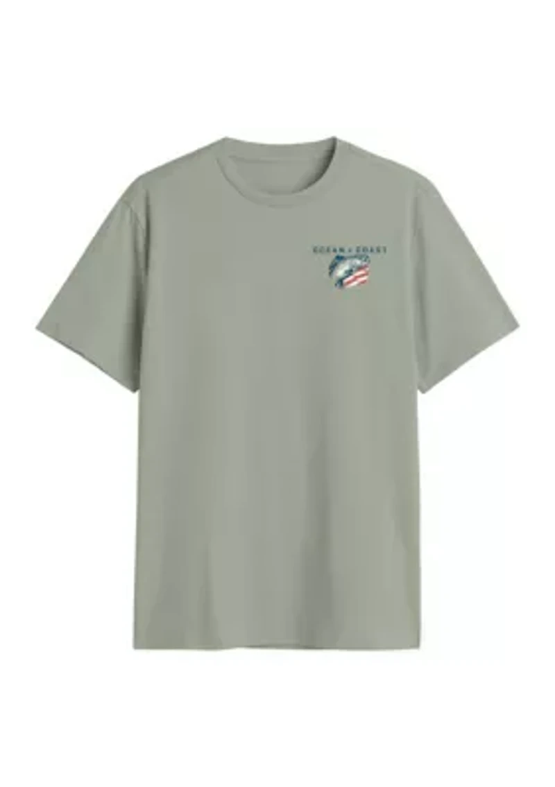 Patriot Bass Short Sleeve Graphic T-Shirt