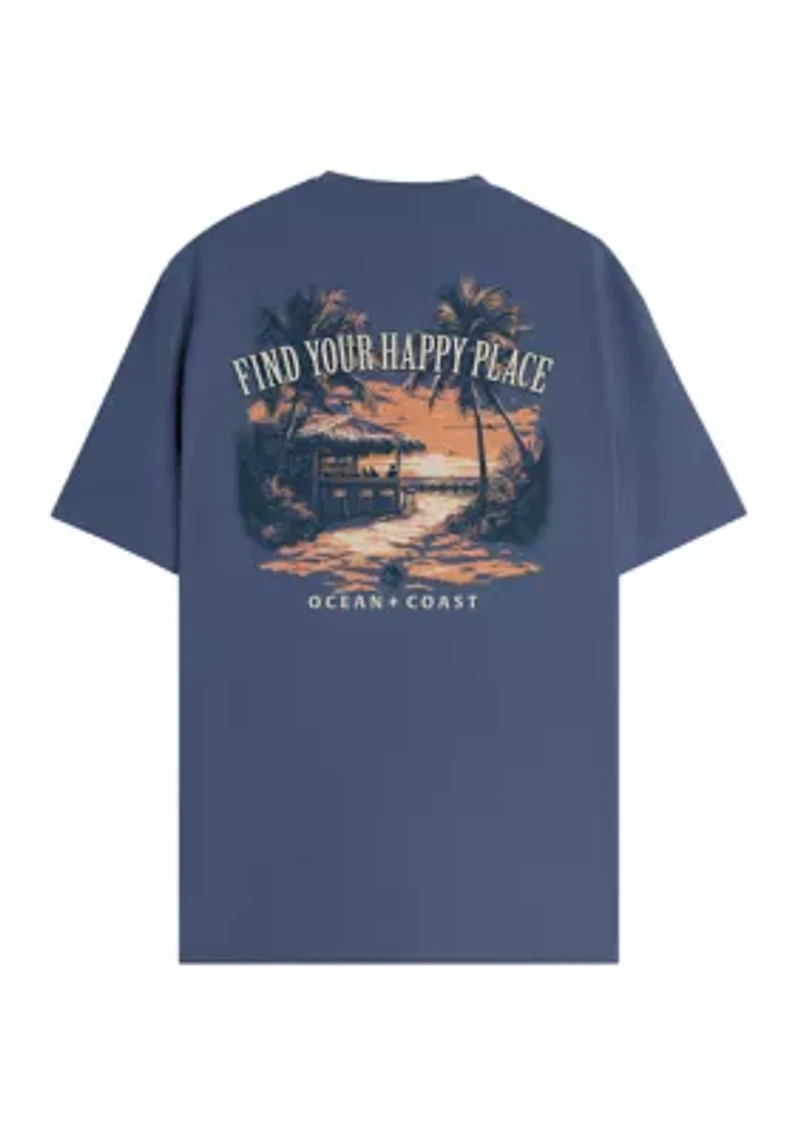 Happy Place Short Sleeve Graphic T-Shirt