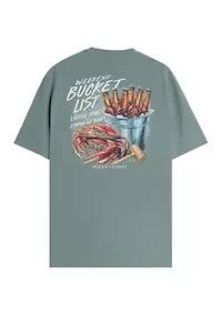 Short Sleeve Bucket List Graphic T-Shirt