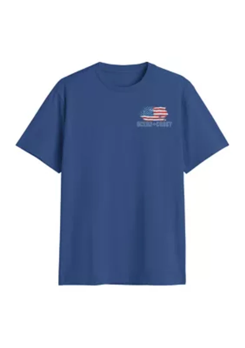 Short Sleeve American Marsh Graphic T-Shirt