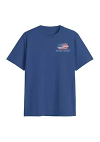 Short Sleeve American Marsh Graphic T-Shirt