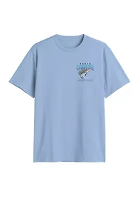 North Carolina Fishing Graphic T-Shirt