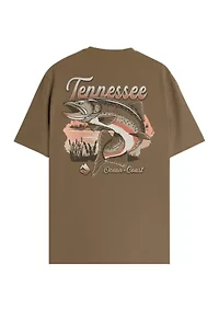 Tennessee Fishing Graphic T-Shirt