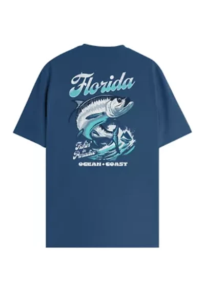Florida Fishing Graphic T-Shirt