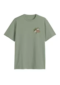 Georgia Fishing Graphic T-Shirt