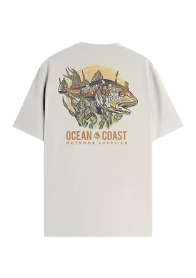 Men's Redfish Short Sleeve Graphic T-Shirt