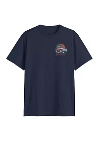Haulin' Through the Snow Short Sleeve Graphic T-Shirt