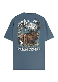 Men's Adventure Is Calling Short Sleeve T-Shirt