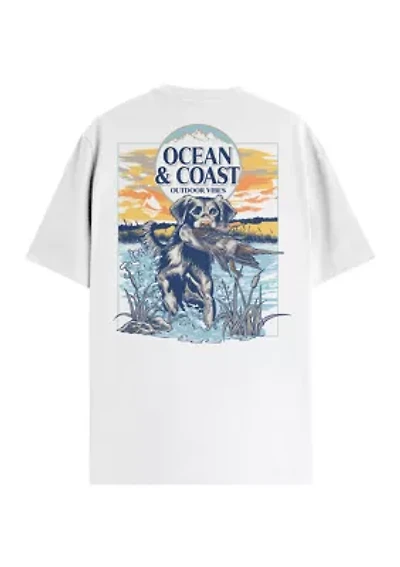 Men's Short Sleeve Outdoor Vibes Graphic T-Shirt