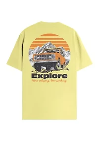 Men's Short Sleeve Explore Graphic T-Shirt