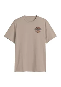 Men's Short Sleeve Camo Redfish Graphic T-Shirt